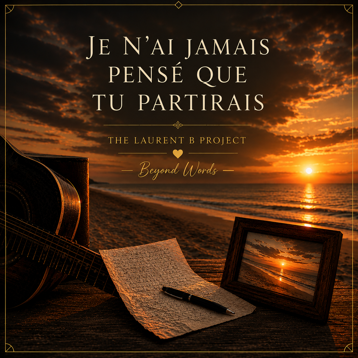Je n'ai jamais pensé que tu partirais